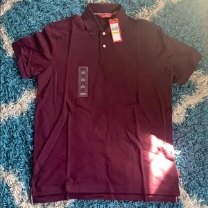 Red IZOD Short Sleeve Polo Size Medium NWT